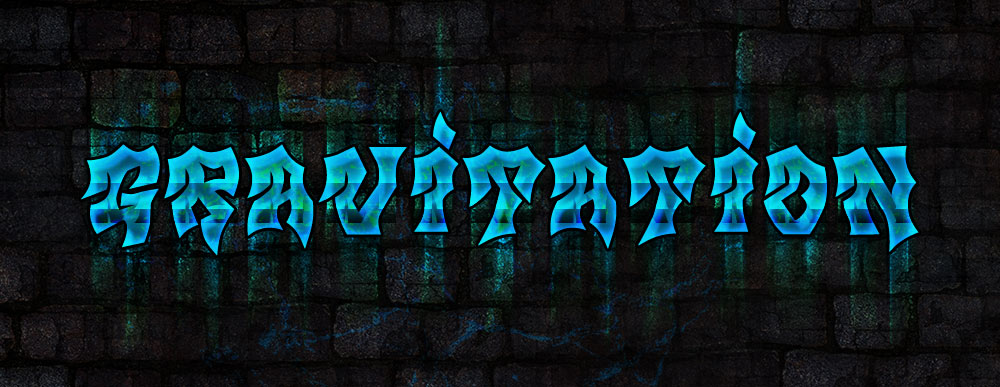 MB Gravitation Pop Style Bold Cubed Urban Graffiti Font