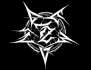 72 Demons Black Death Metal Band Logo Design, Pentagram Sigil