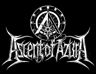Ascent of Azura - Fantasy Black Metal Band Logo Design Morrowind Inspired