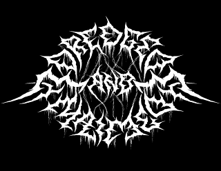 Death Metal Band Logo Circular Design - Dredged and Maimed