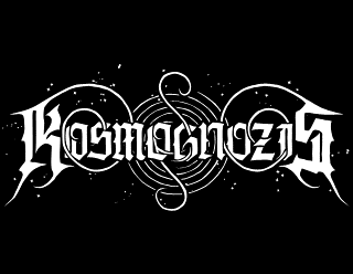 Kosmognozis - Cosmic Space Black Metal Band Logo Design