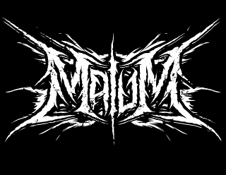 Malum - Black Metal Band Logo Design Art