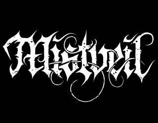 Mistveil - Legible Atmospheric Doom Metal Band Logo Design