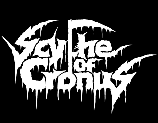 Bold Aggressive Leaking Metal Band Logo Graphic Design - Scythe of Cronus