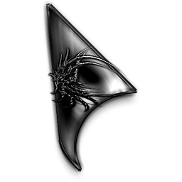 Dark Gothic Jewelry Cursor Free Transparent Stock Image for Game Interface